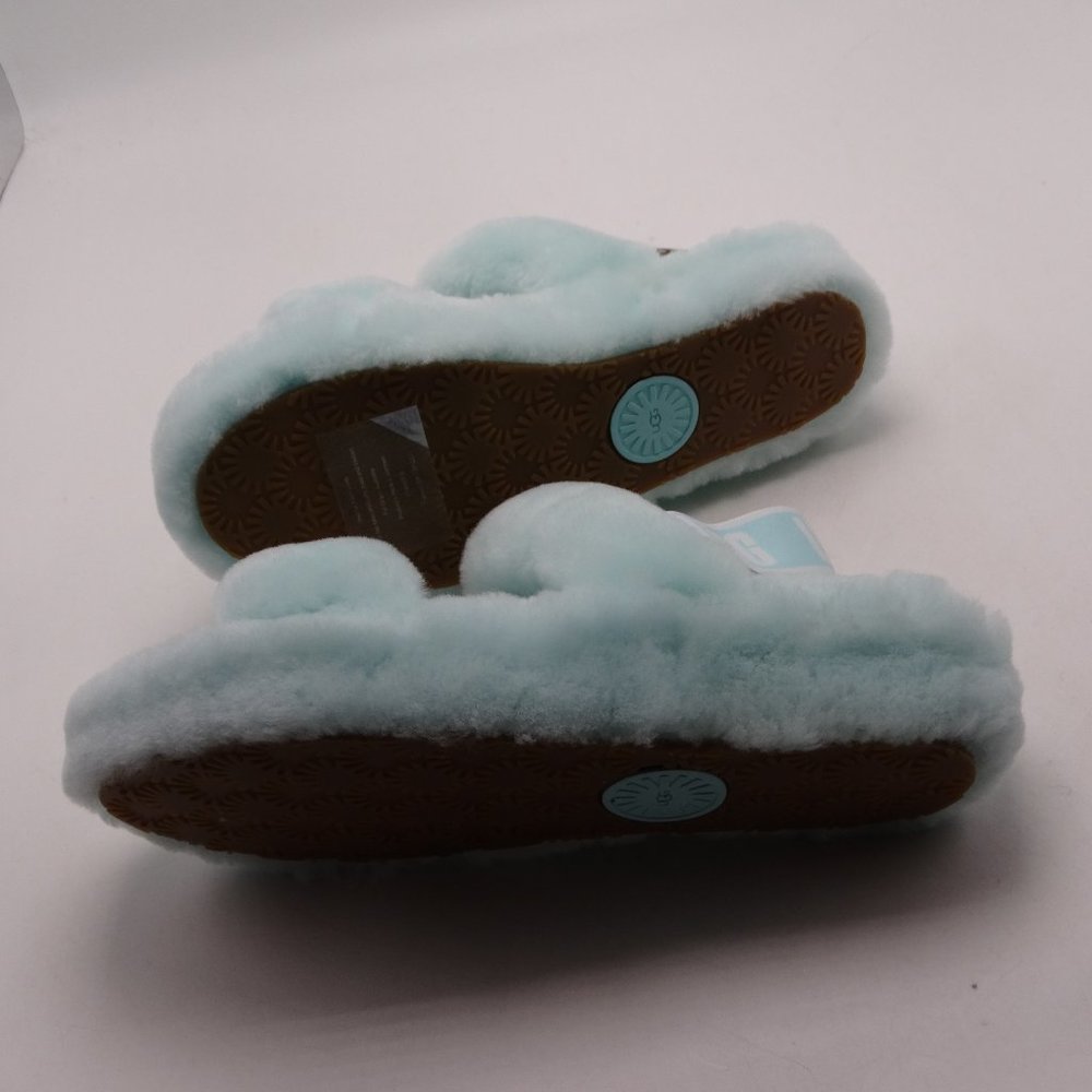 Ugg Fluff Slipper with Logo Elastic Strap Size 8 New without Box - Picture 4 of 4